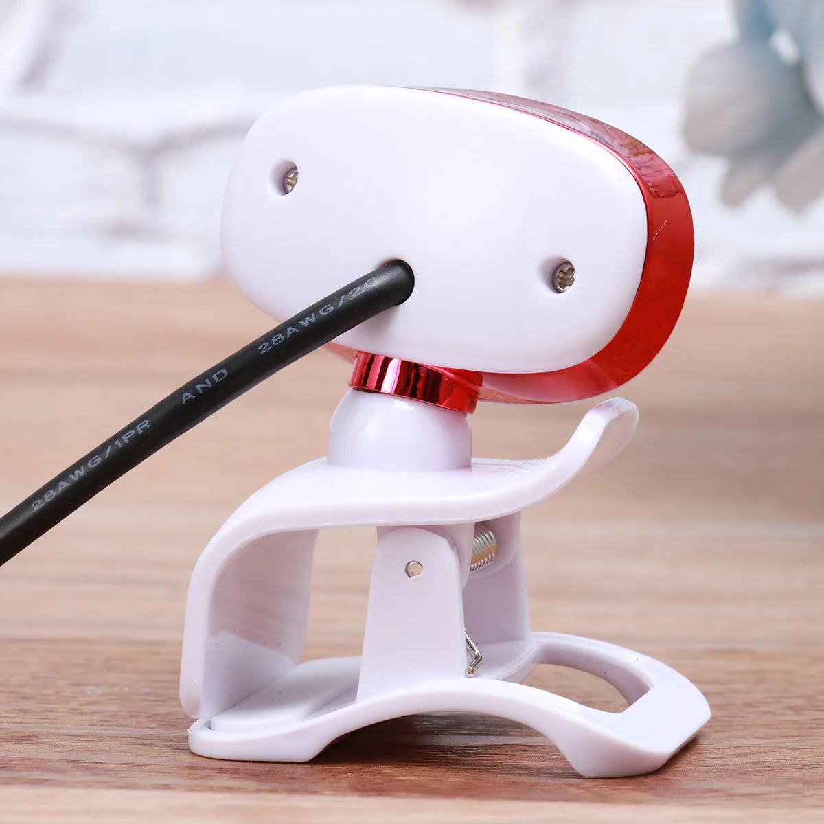 كاميرا ويب ذات طول بؤري قابل للتعديل مع رقبة أوزة مرنة لتوصيل الكمبيوتر المحمول وتشغيل كاميرا كمبيوتر USB عالية الدقة Cmos #2