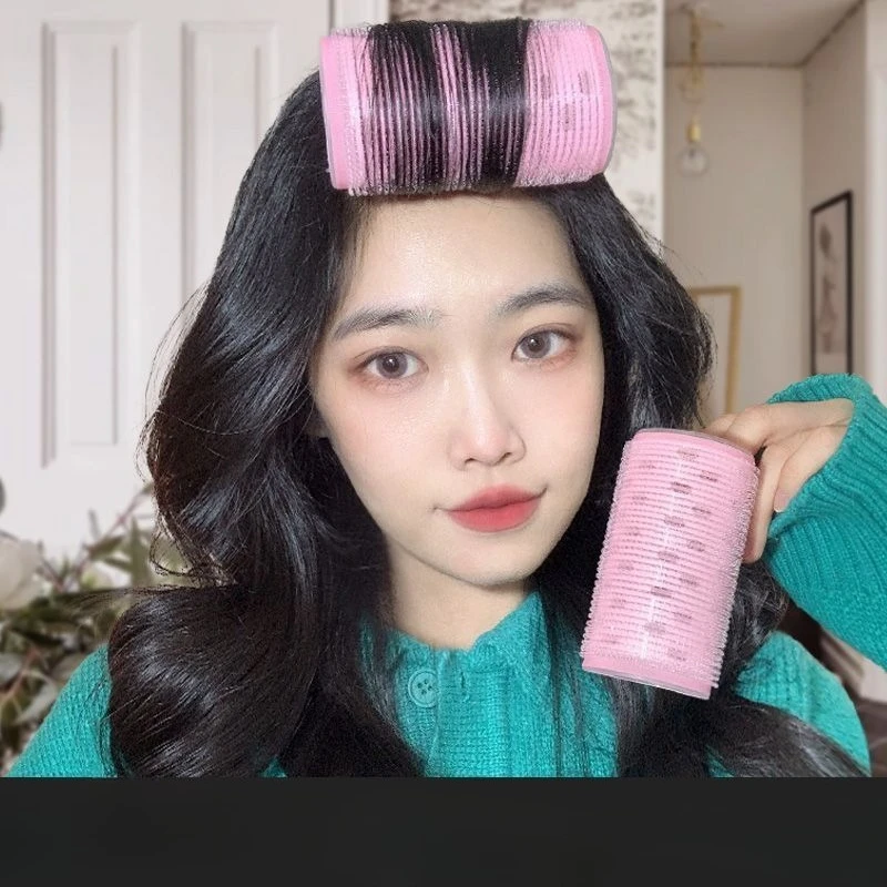 1pc Large Self-Adhesive Hair Rollers Hairdressing Home Use DIY Magic Styling Roller Roll Curler Hair Women Beauty Tools 3 Styles