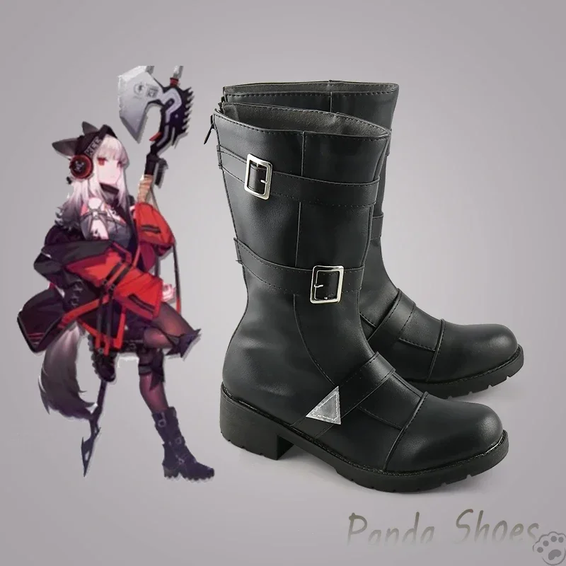 

Frostleaf Game Arknights Обувь для косплея Аниме Cos Comic Косплей Костюм Опора Обувь для Con Halloween Party