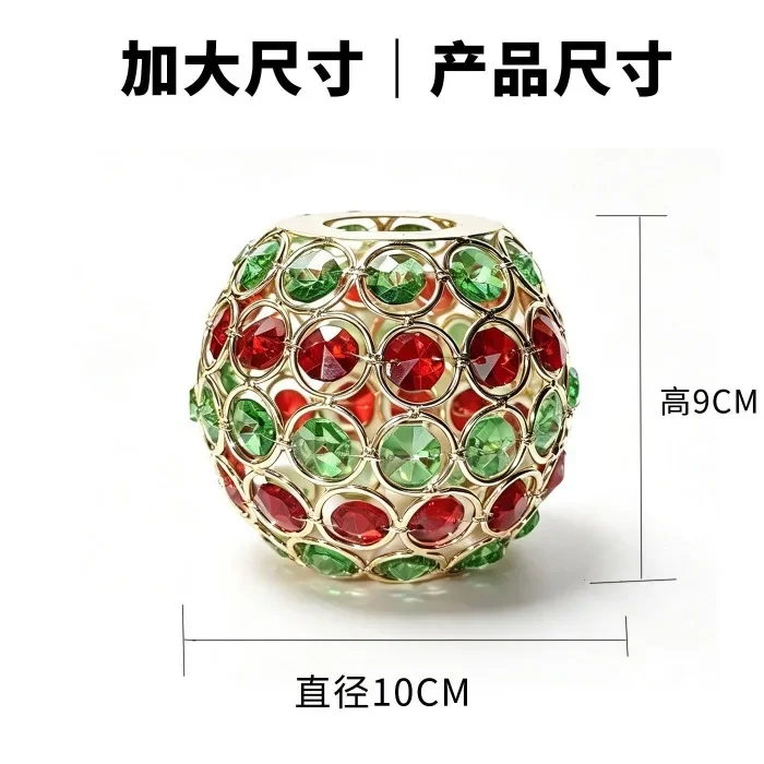 Camping Lampshade,1pc,Christmas Crystal Ball Lantern Accessory Fit 38 Light&GZ Camping Light,Outdoor Tent Light Lampshade