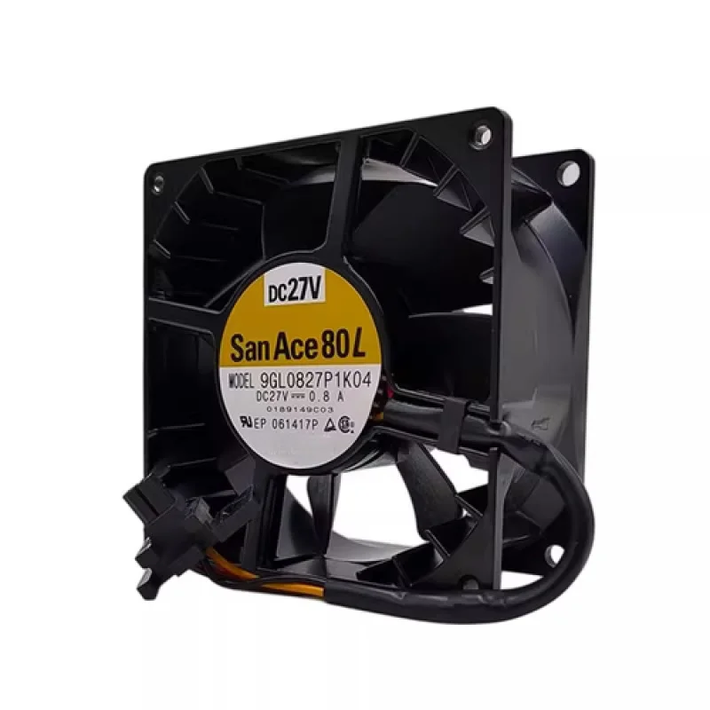 

Y+ ДЛЯ SanAce8038 9GL0827P1K04 DC27V 0,8A 8 см металлический охлаждающий вентилятор