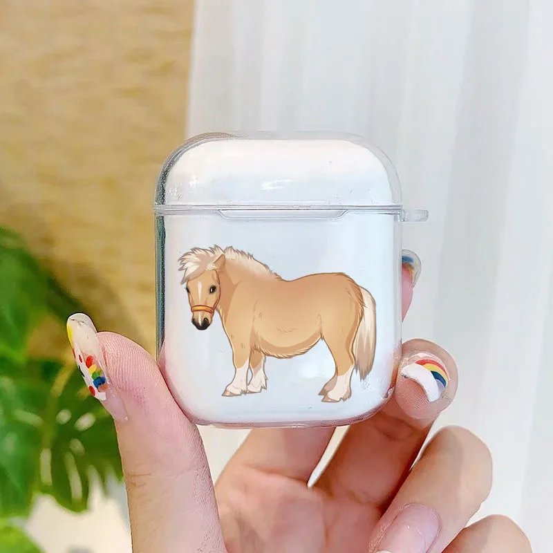 Frederik The Great beauty horse Fashion Clear silicone For AirPod Pro 2 Cases For Airpods Charging Box For AirPods1 2 3 4 Fundas