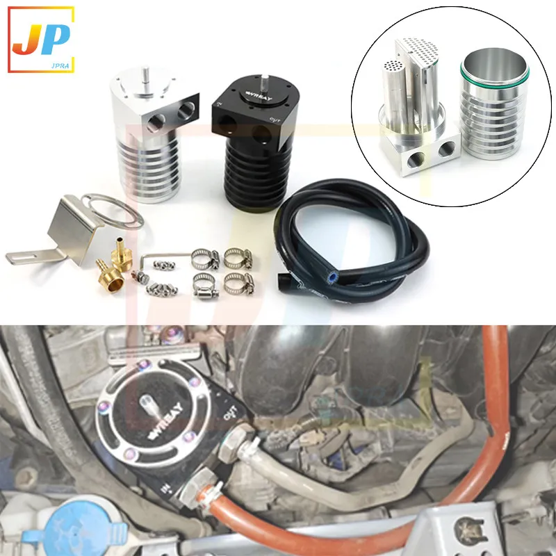 Breather tank oil-gas separator for waste oil recovery bucket suitable for Honda Fit GKS engine