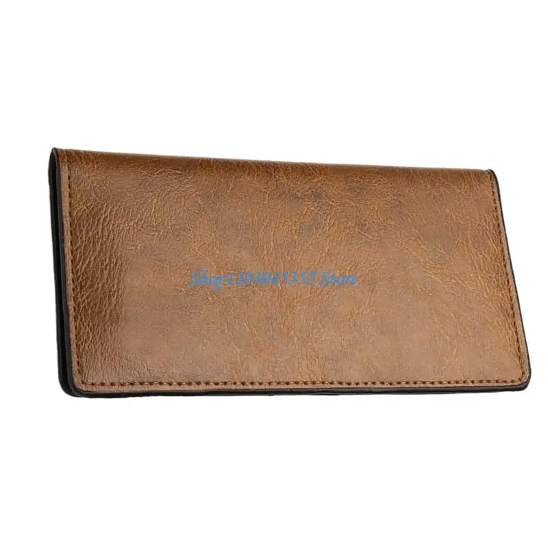 กระเป๋าสตางค์ PU บางพร้อมช่องใส่การ์ด กระเป๋าใส่เงินสดที่ทนทาน เหมาะสำหรับการใช้งานทุกวัน