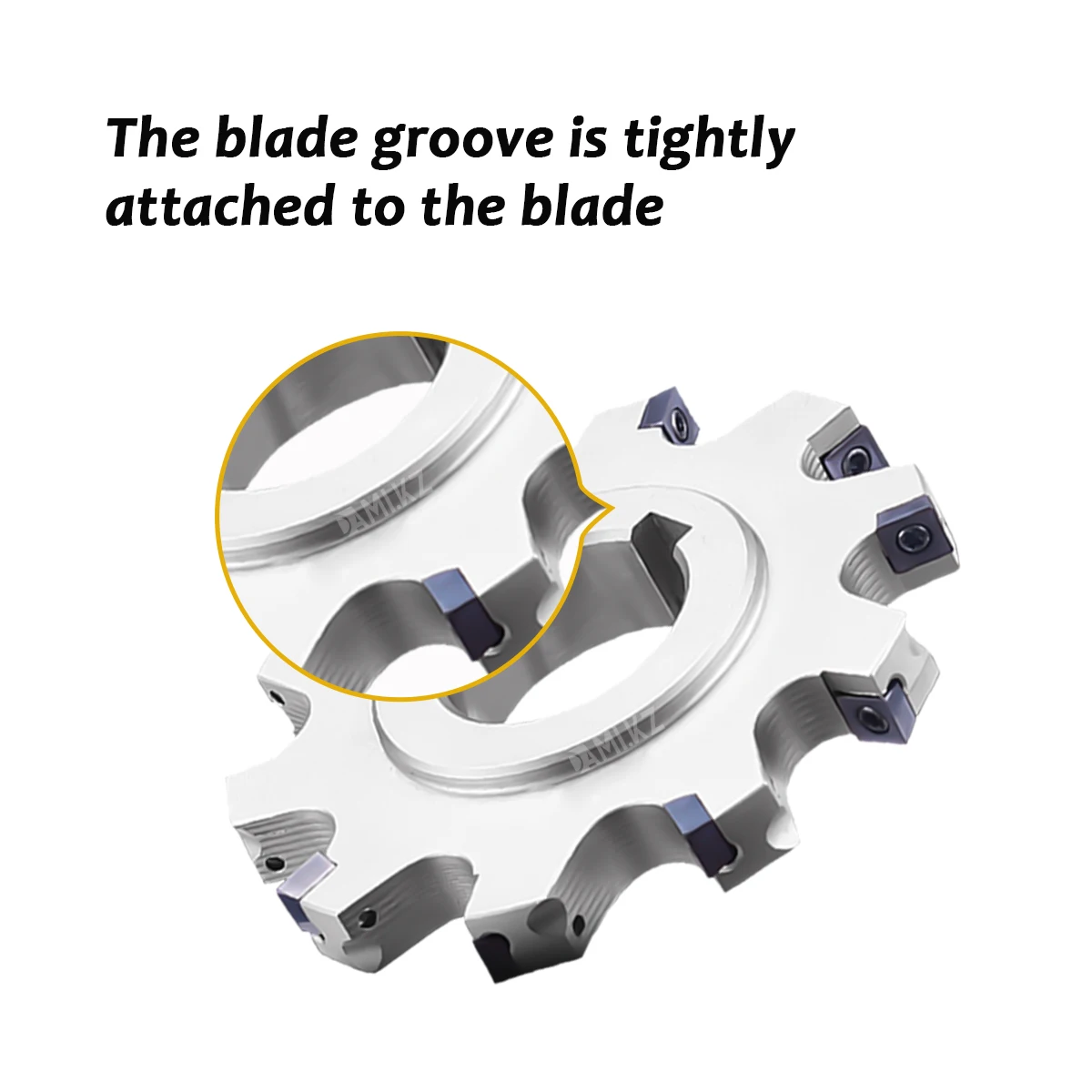 قرص قاطع الطحن القابل للفهرسة ثلاثي الجوانب باستخدام الحاسب الآلي ، يستخدم لإدراج MPHT ، مخرطة CNC ، سلسلة SMC ، نوع الشفرة