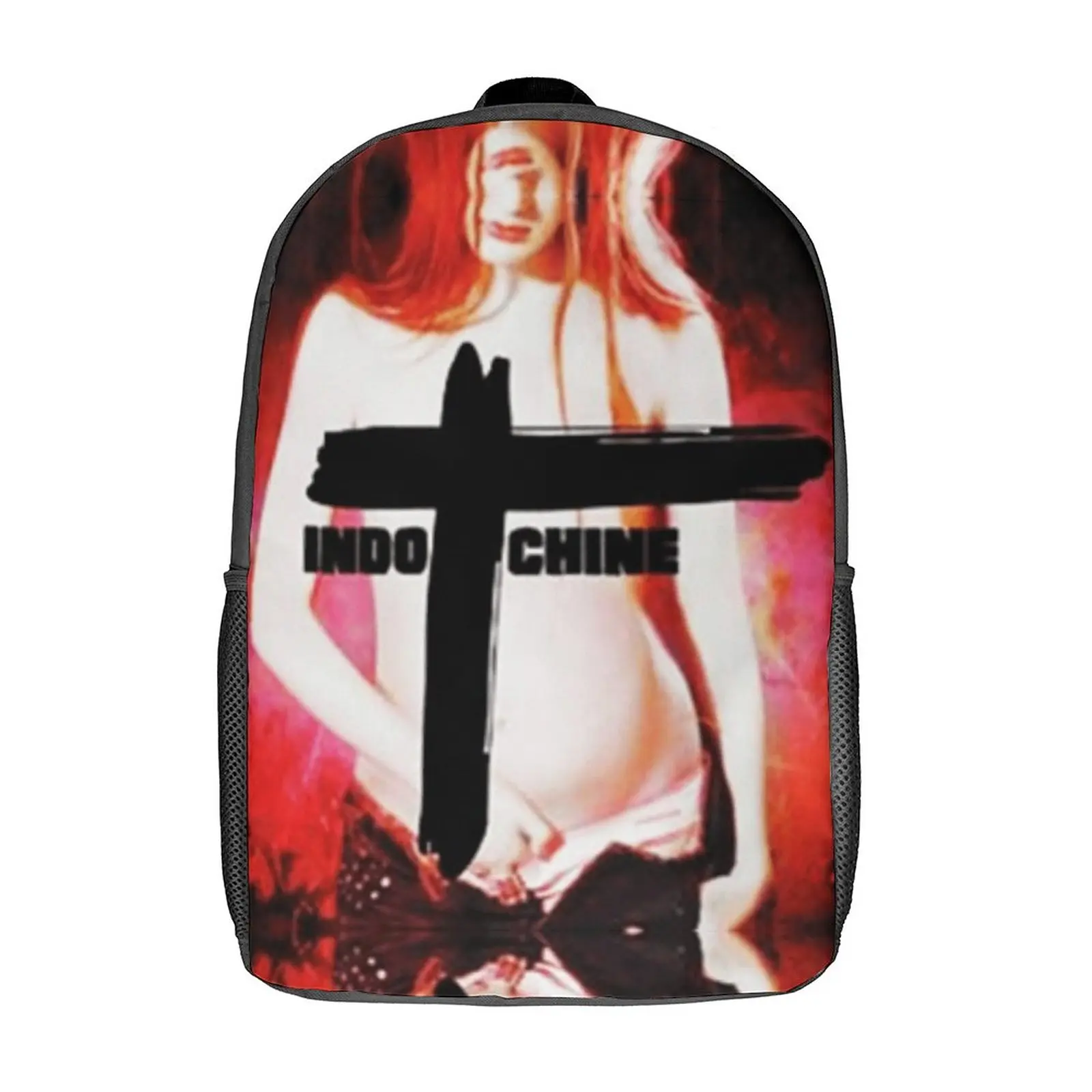 

Amazing Rock Band Indochine Logos Album Secure Snug Toothpaste 3 in 1 Set 17 Inch Backpack Lunch Bag Pen Bag Summer Camps Hot Sa