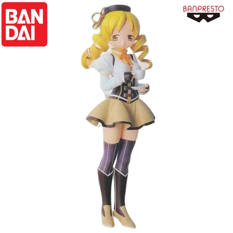 

Bandai In Stock Original Banpresto Tomoe Mami Doll Brand New Boxed Action Figure Animation Peripherals Anime Characters Garage