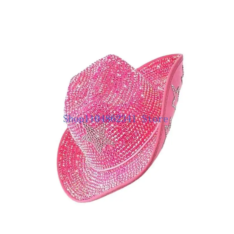 

5asd свадебный душ ковбойские шапки со стразами цилиндр для официальной вечеринки и девичника