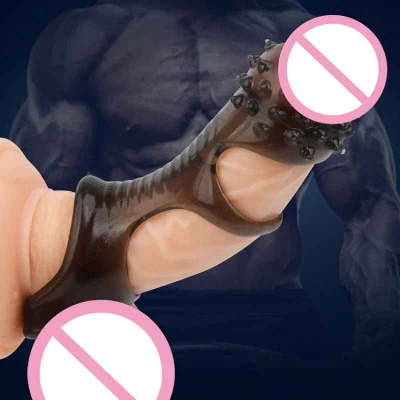 실리콘 재사용 가능한 속박 지연 사정 페니스 수탉 순결 세트 남성용 섹스 토이 자극 여성 Clitoris 섹스 제품