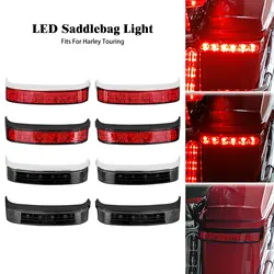 Motorcycle Saddlebag Light LED Turn Lamp Run Brake Lamp For Harley Touring Street Road Glide Road King Ultra Limited CVO 14-2023