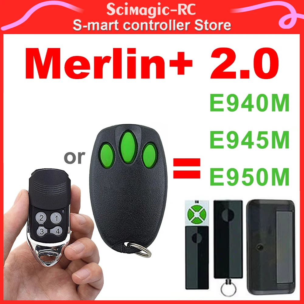 Work With Merlin +2.0 E945 E943M E945M E950M Remote Control for Motor MR650EVO MR850EVO MT3850EVO MT100EVO MT60EVO MRC950EVO