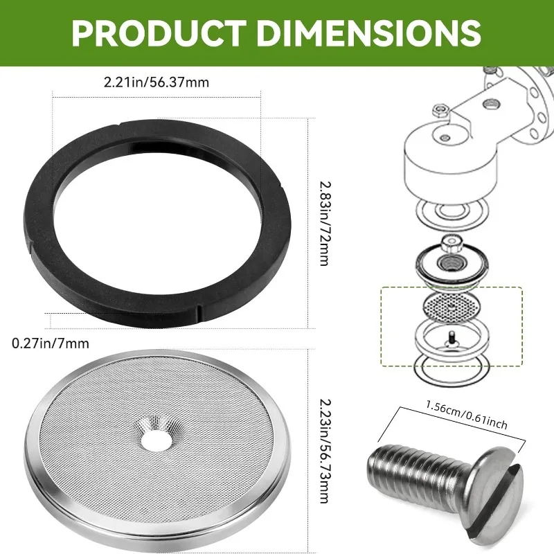 Espresso machine brew head seal repair kit  Suitable forNuova Simonelli Oscar