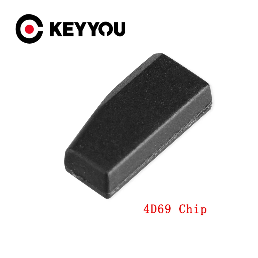 

KEYYOU Auto Carbon 4D ID 69 4D69 Chip Transponder Chip Car Key Chip