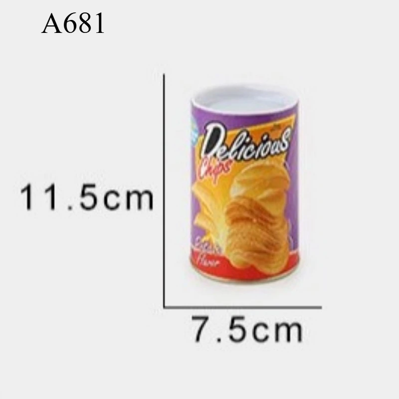 رقاقة البطاطس كذاب الأفعى محاكاة ساخرة هدية التي يخيفك مع رقائق البطاطس والألعاب الثعبان المواد البلاستيكية مضحك محاكاة الأفعى