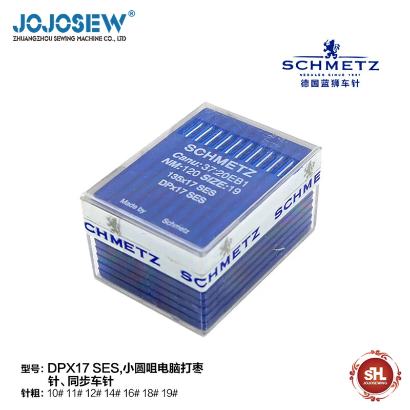 DPX17 SUK SES 10pcs/lot JOJOSEW Industrial Sewing Machine Needles Canu:37:20FB9 135X17 DPX17 SUK  NM:120 SIZE:19