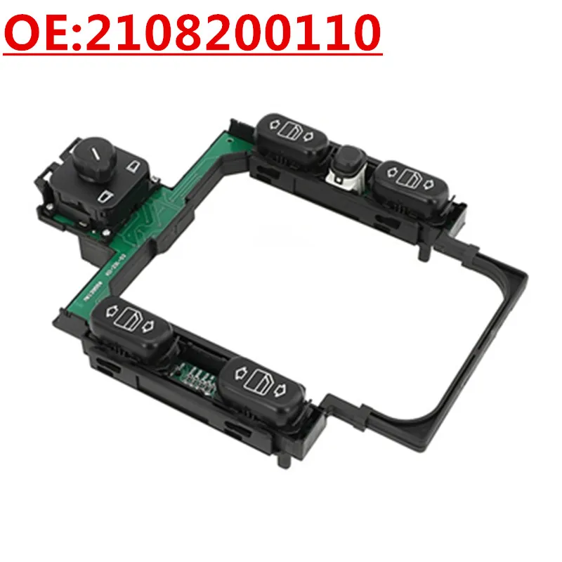 LHD Power Window Master Switch 2108200110 A2108200110 210‑820‑01‑10 For Benz E‑Class W210 1995‑2003 C‑Class W202 1993‑2000