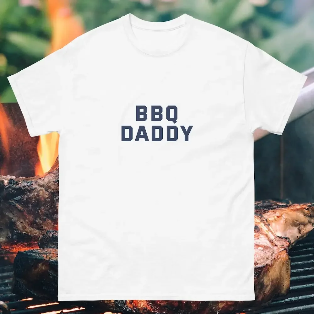 Bbq Daddy Barbecue Grill Master Grillfather Dad Shirt Fathers Day Funny Grillin Gag Birthday Parent Humor Man Smoke Show Smokin