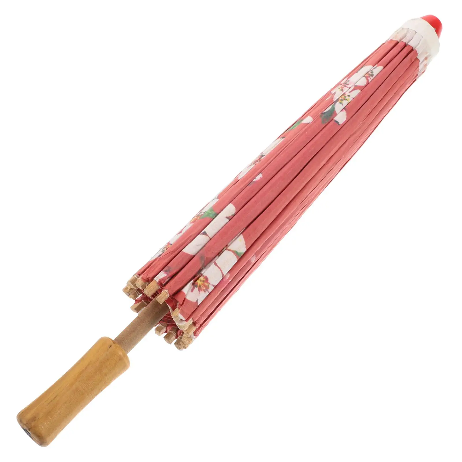

Japanese Aesthetic Handmade Oiled Umbrella Bamboo Stick Hefeng Paper Parasol Vintage Decorative Hotel Restaurant Japanese