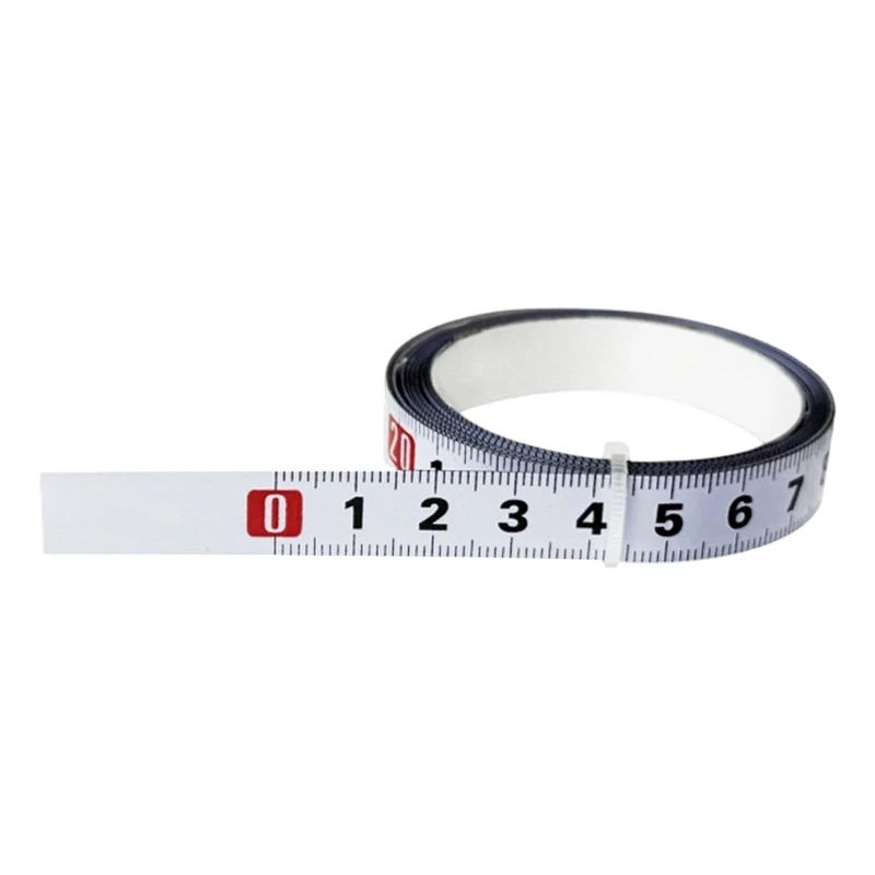 Y5GD 1-5M Steel Adhesive Scale Adhesive Tape Ruler Measuring for T Track Router