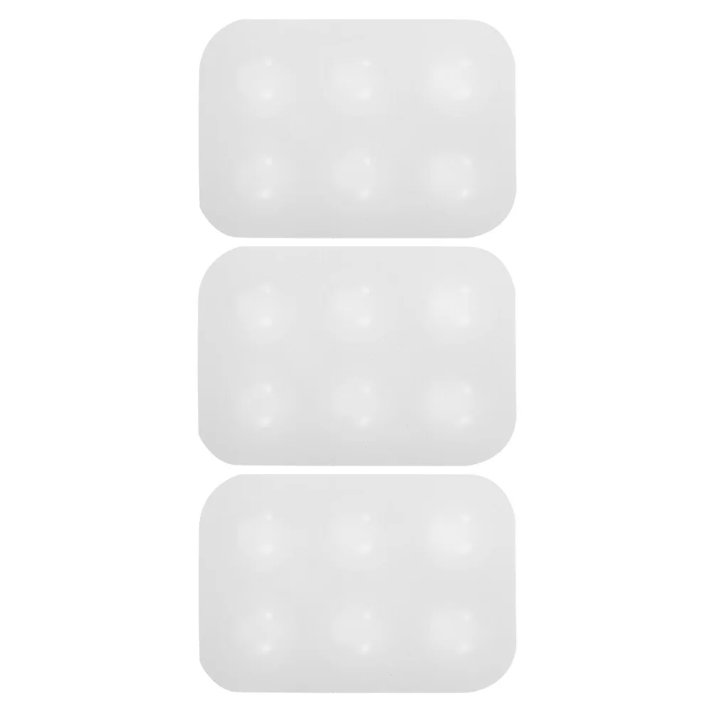 

3Pcs Empty Watercolor Palette Silicone Paint Palettes for Mixing Gouache Acrylic Oil Colors Portable Painting Tools for Artists