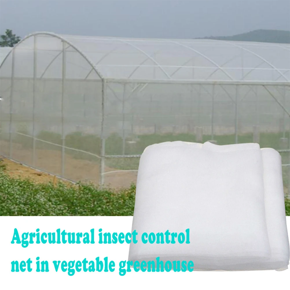 

Insect Proof Netting Vegetable Fruit Plant Protection Greenhouse Cover Thick 60 Mesh Anti Frost Ventilation Light Transmission