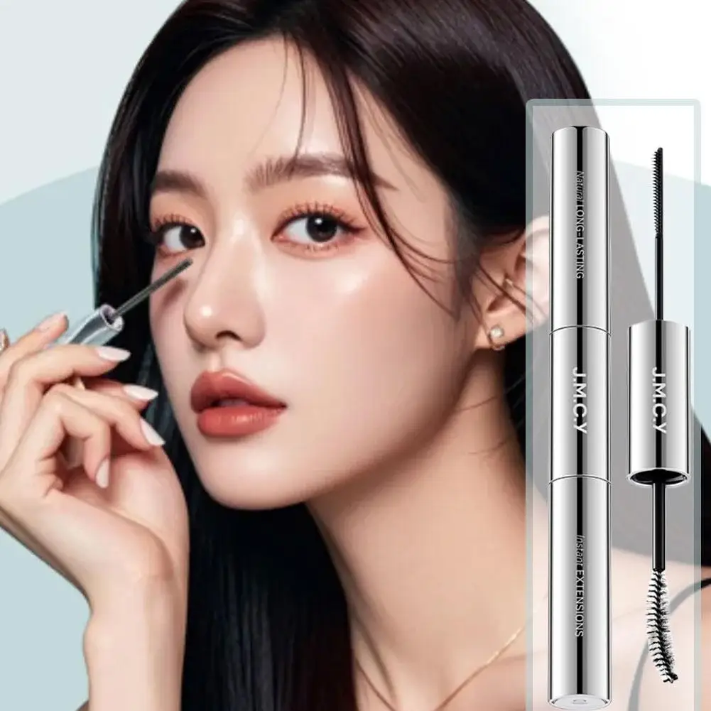 Mascara à Double extrémité, imperméable, longue durée, maquillage en soie, Fiber Sexy, allonge les yeux, cosmétiques pour cils J1B4