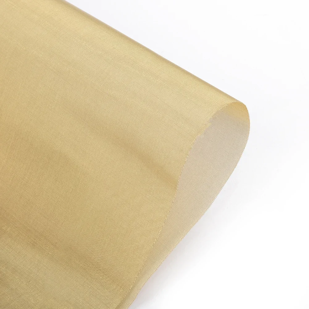 Brass Mesh Woven Wire Filter  Heavy Duty Brass Mesh Woven Wire Filter Oil 100 Holes A4 Sheet 210 X 300mm Screening Filter Sheet