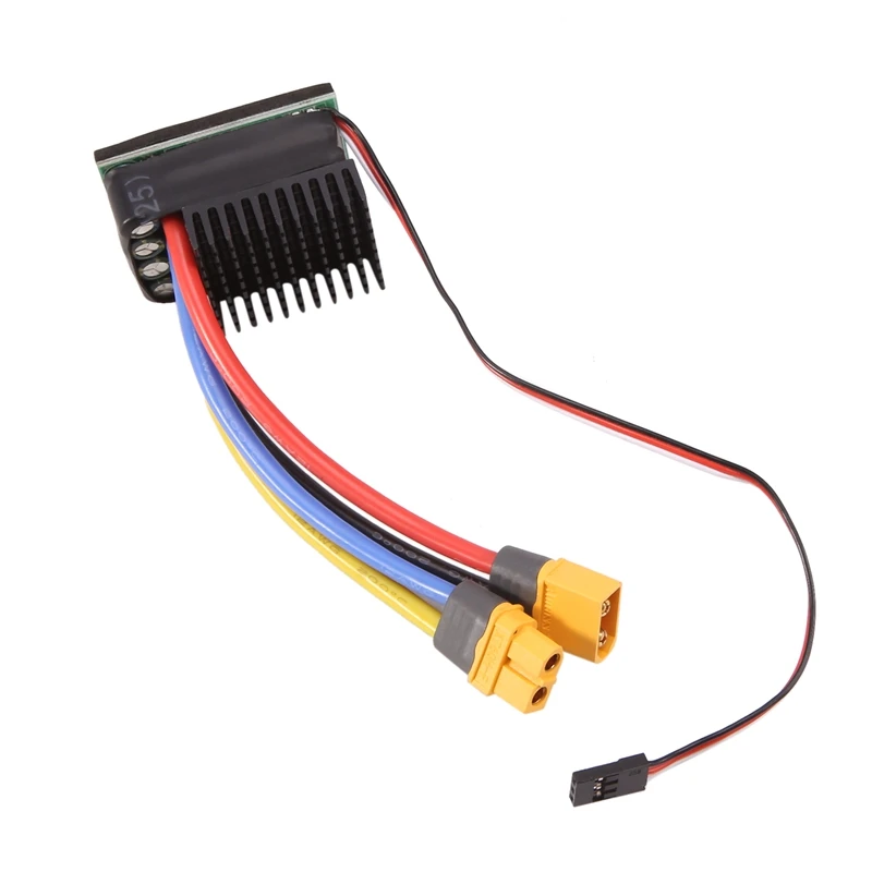 Bidirectional Brush ESC 10V-32V 24V 6S Electrical Speed Controller For DIY RC Differential Track Climbing Cars Boat