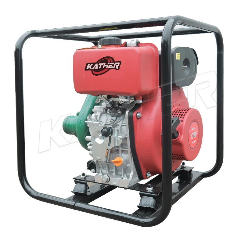 

High Pressure 2inch 3inch 4inch 6inch Diesel Engine Water Pump For Farm Agriculture 9hp 12hp Cast Iron Factory Price