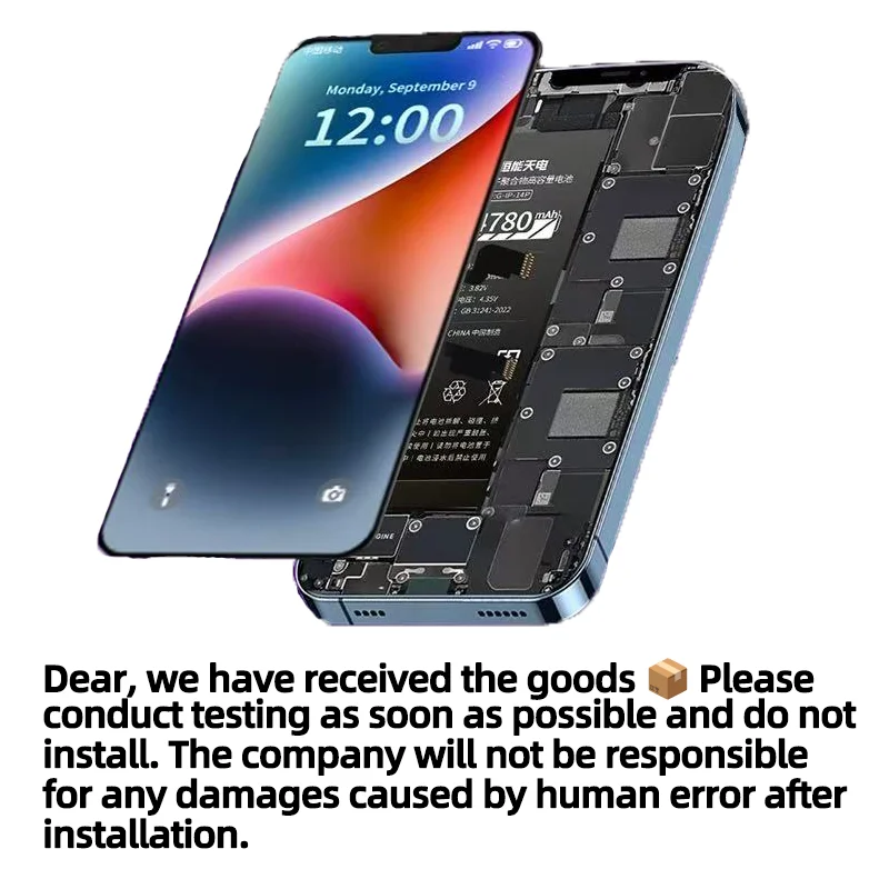 Wyświetlacz Incell do iPhone 11 12 13 14 15 16 17 Pro Max Mini, Ekran 3D z Digitizerem do iPhone X XR XS Max 14 15 16 Plus — zdjęcie produktu 5
