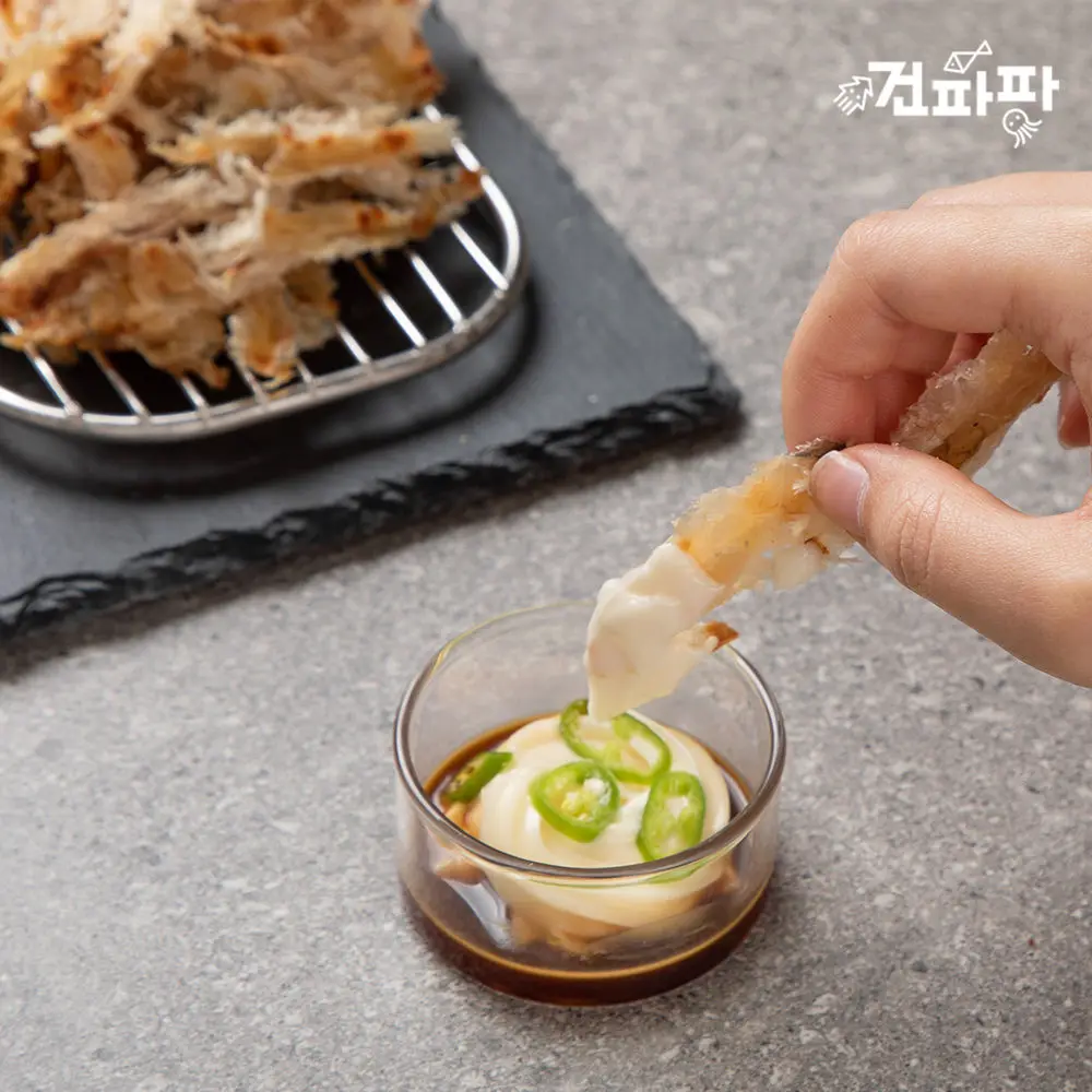 [품질보증] 구운 아귀채 250g