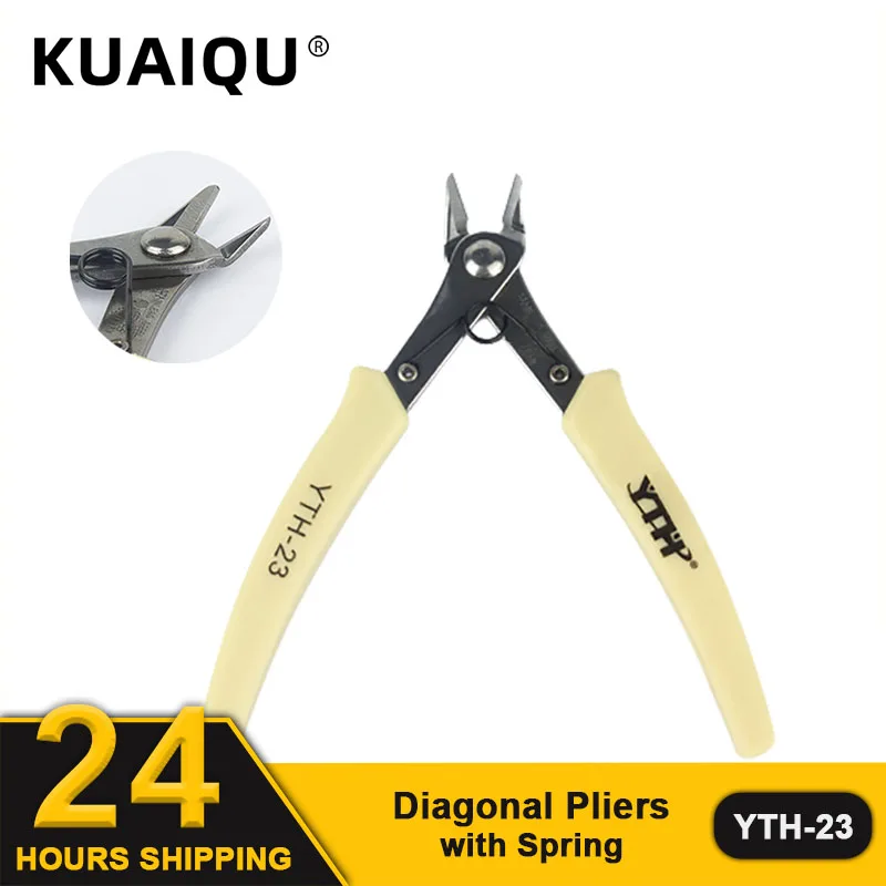 YTH-23 Mini Multitool Diagonal Pliers 125mm Stainless Steel Jewelry DIY Prune Hand Tools Electrican Wire Cable Cutters Cutting