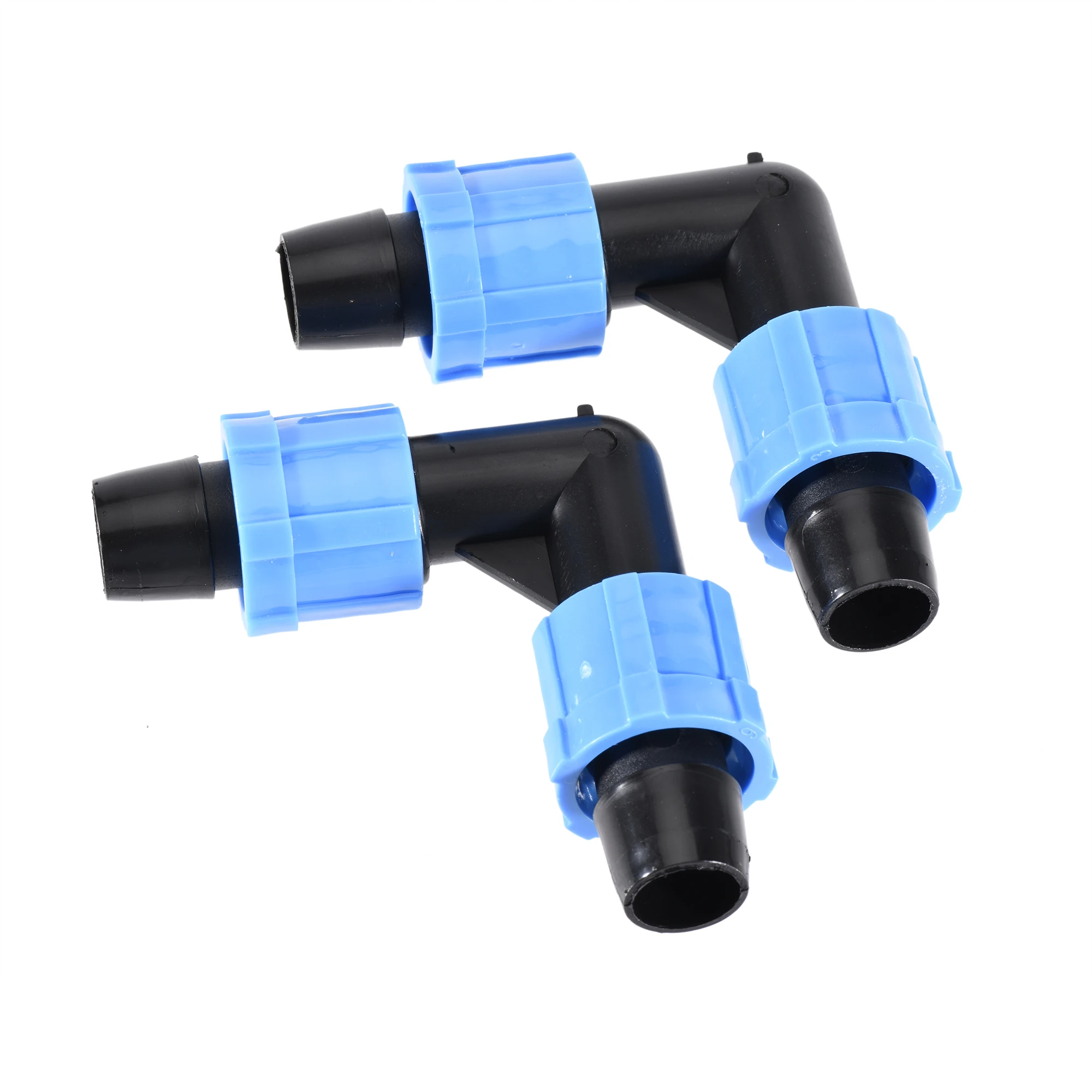 

12PCS Drip Tape 5/8" Elbow Barb 90° Thread Connector Irrigation Hose Repair Adapter Knee Pipe Fitting wxrwxy