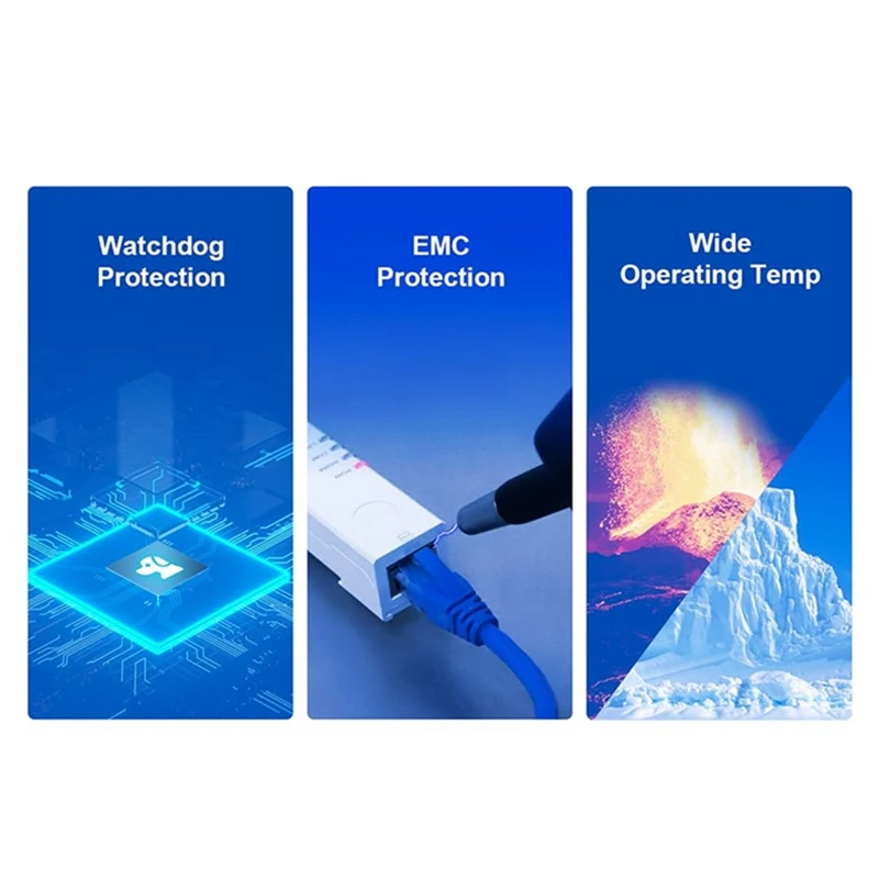 Convertitore da RS485 a Ethernet Server seriale di piccole dimensioni USR-DR134 Supporto TCP/UDP/HTTP/DHCP/DNSP Modbus TCP/RTU