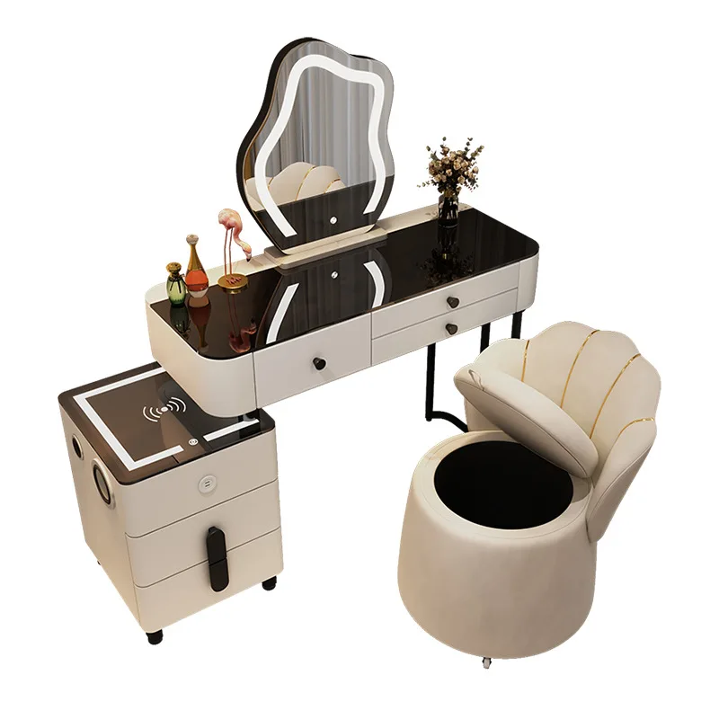 

Smart, wireless, charging, dresser, bedroom, light luxury, high end, modern