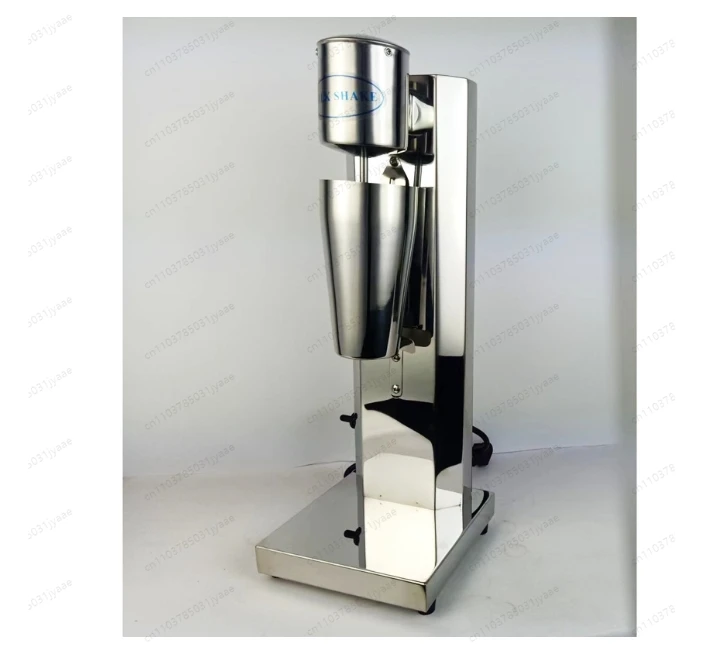 Commercial Milkshake Machine Single & Double Head, Stainless Steel Electric Frother for Milk Tea Shops, Factory Direct Supply