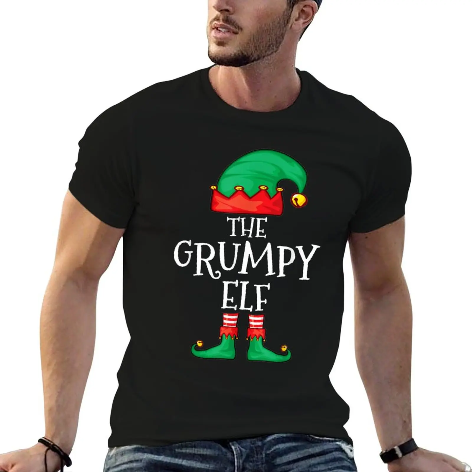 

The Grumpy Elf T-Shirt t shirts for man slim fit t shirt man luxury t shirt for man T-Shirt