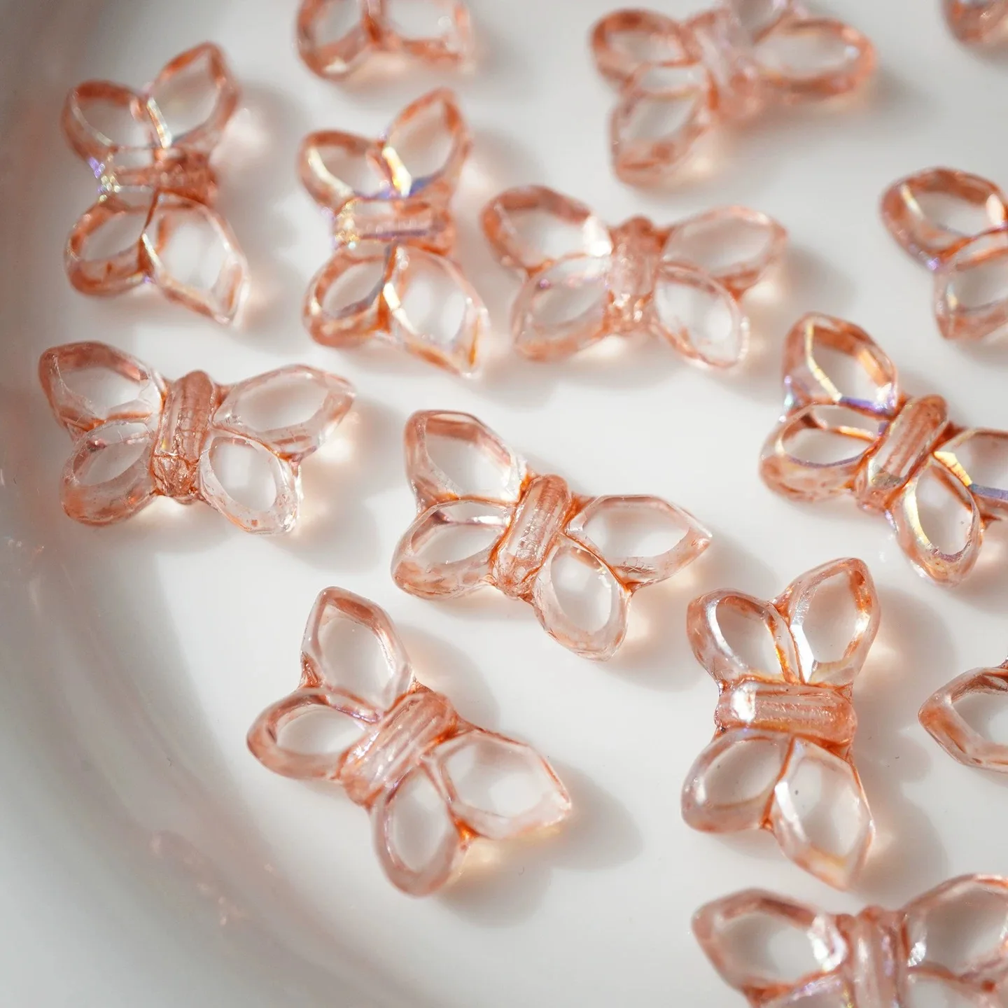 10pcs  20*12mm (Multiple colors) handmade beadeds bracelet necklace earrings loose jewelry DIY semi-finished production