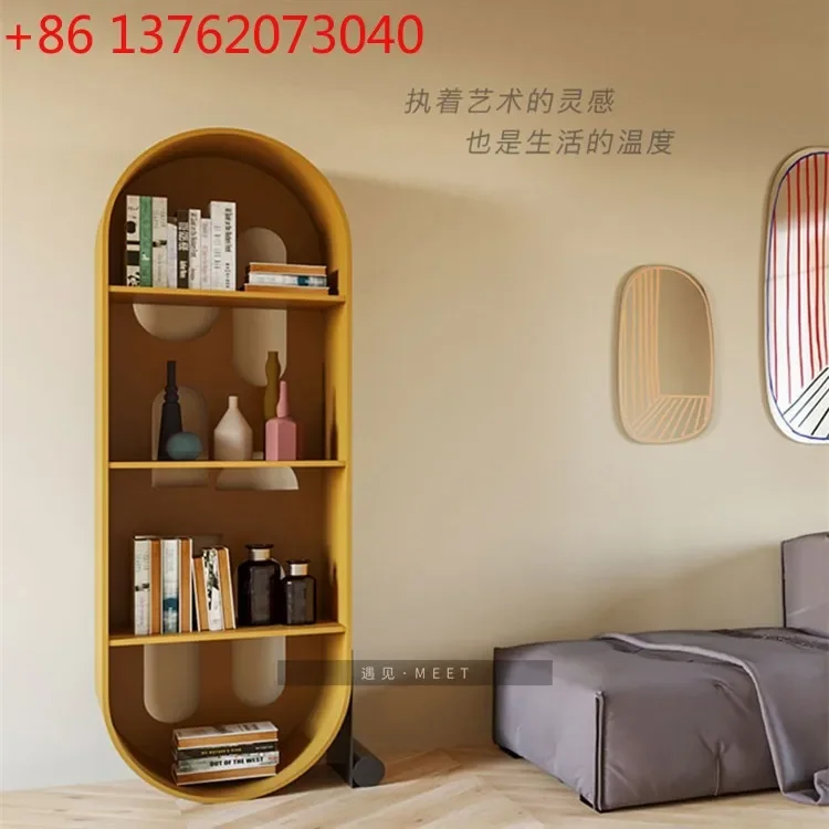 

Nordic design creative bookcase children's bedroom decorative cabinet living room leisure cabinet