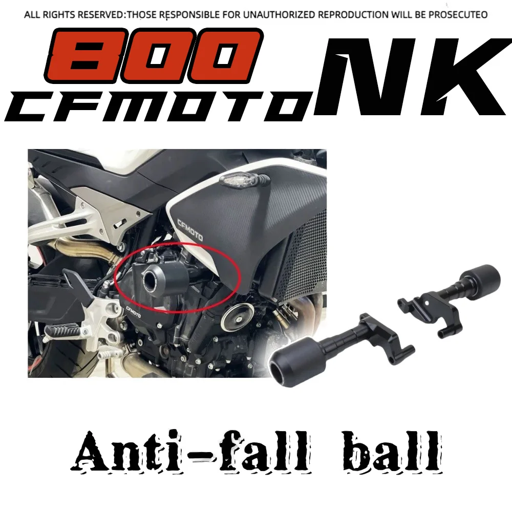 Crash Sliders PER CFMOTO 800NK Copertura di protezione del motore Paratelaio Crash Pad Protezione dalla caduta Guard CF800-7 Accessori