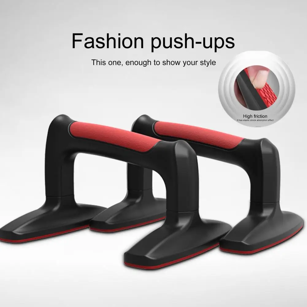 1 Pair Push Up Bars Home Workout Rack Exercise Stand Fitness Equipment Non-slip Men Women Fitness Strength Muscle Grip Training