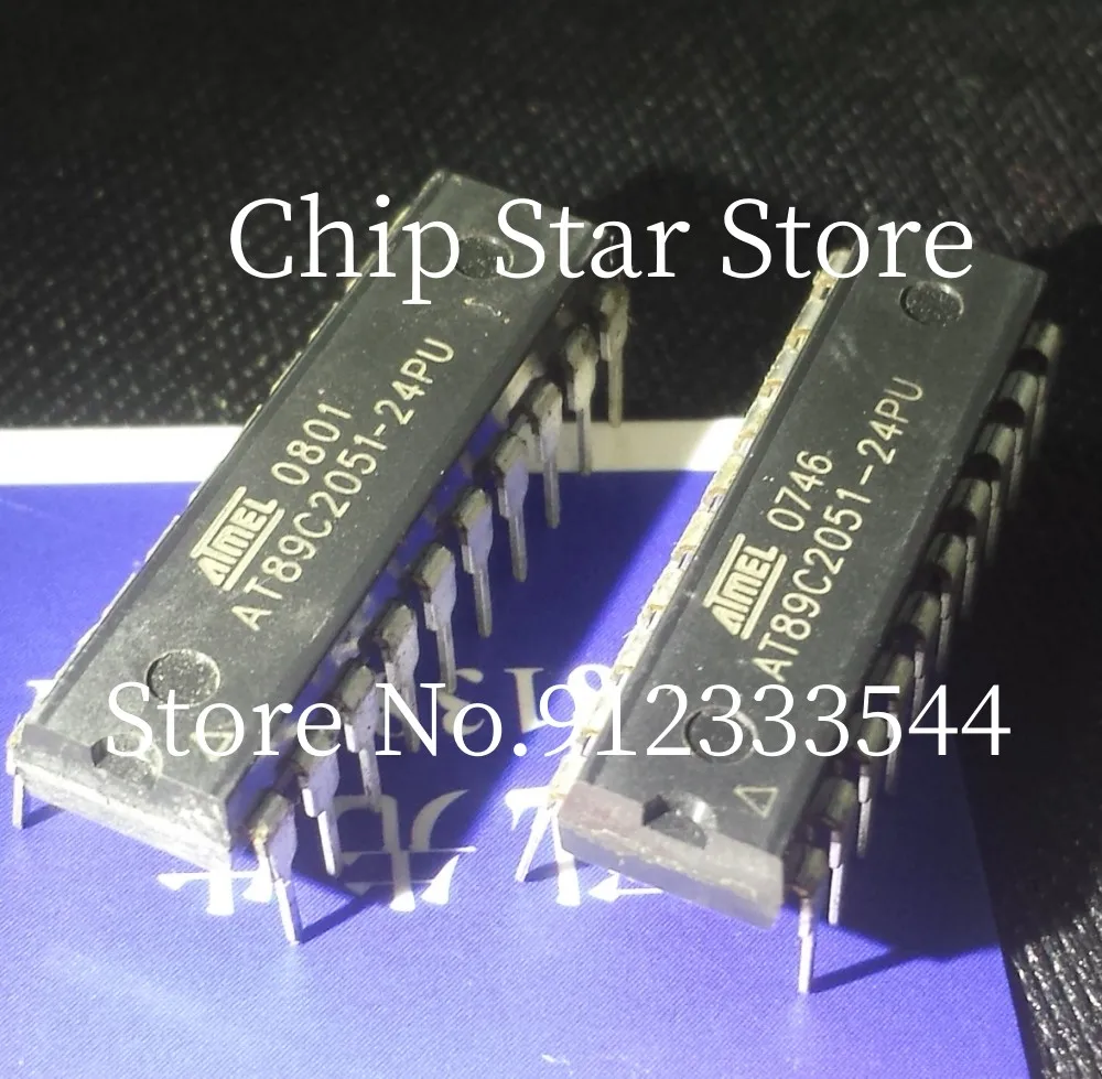 

5-50 шт. Φ AT89C2051 DIP20 8 Bit MCU Microcontroller 100% новый и оригинальный