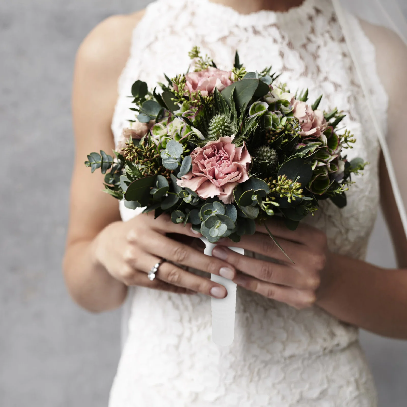 2 مجموعات أصحاب باقة لحفل الزفاف DIY ترتيبات الأزهار فو زهرة قاعدة باقة العروس مقابض الأزهار مقبض الإكسسوار