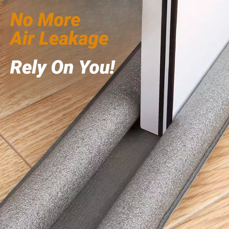 Hot Sell Flexible Door Bottom Sealing Strip Weatherstrip Wind Dust Blocker Sealer Guard