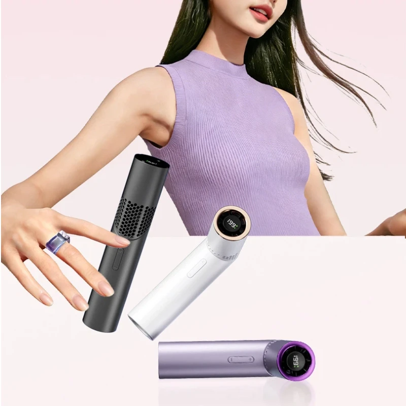 

New Cf06 Foldable Handheld Small Fan Outdoor Mini High-Speed With 199 Levels Portable Usb Charging Foldable Lipstick Mini Fan