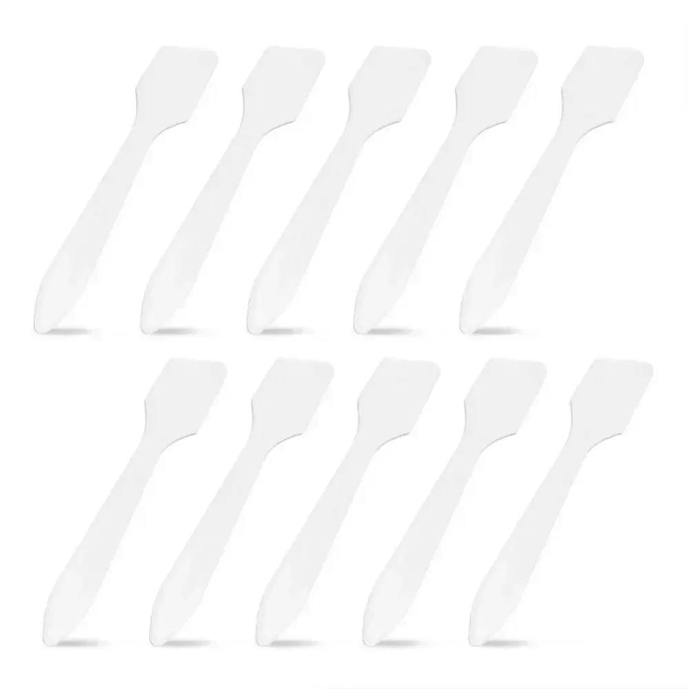 Hot Cosmetic Spatulas Facial Mask Sticks Reuse Plastic Mask Small Spoon Face Skin Care DIY Make Up Tools Make Up