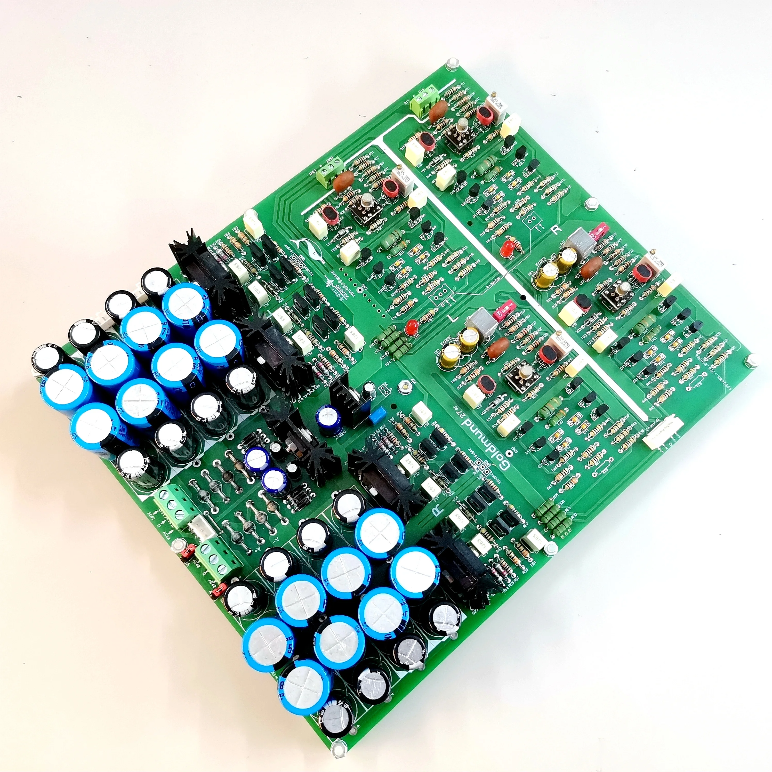 

Clone Goldmund-27 Type Hi-Fi Classic Audiophile Fully Discrete Continental Style DIY Pre-amp Board