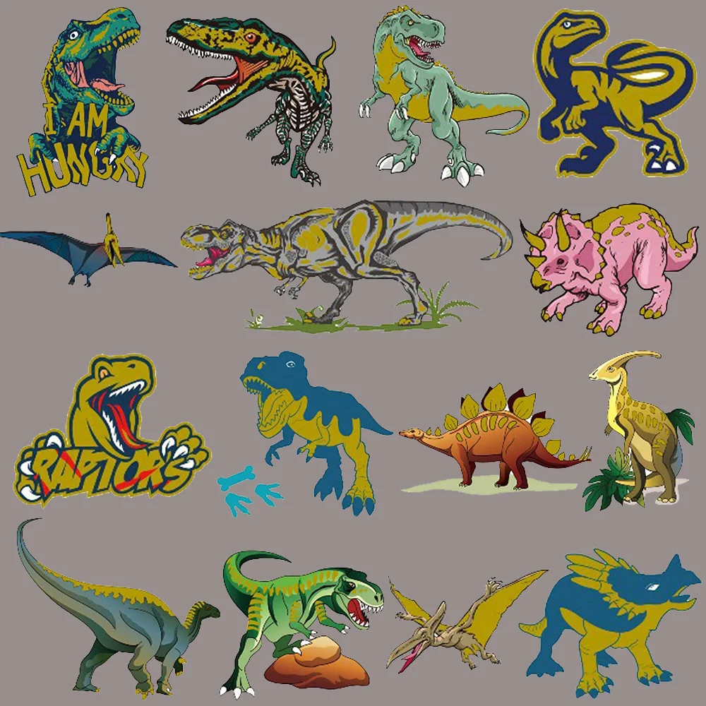 

10 Sheets Dinosaur Temporary Tattoos Stickers - 70 Gold Glitter Styles Dino Birthday Party Decorations Supplies Favors for Kids