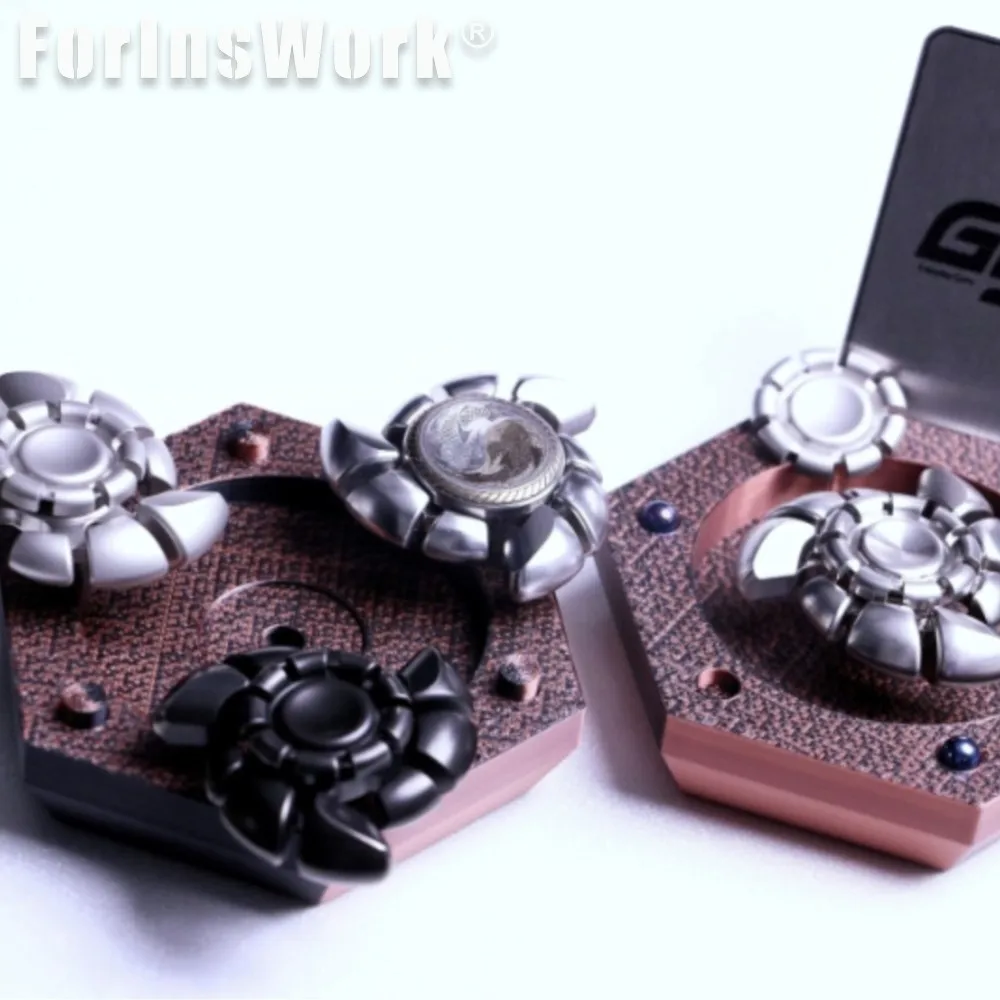 G-ing EDC Nautilus-Dragon's Ridge ฟิดเจ็ตสปินเนอร์ ของเล่นโลหะคลายเครียด ของเล่นตั้งโต๊ะ Spin Master