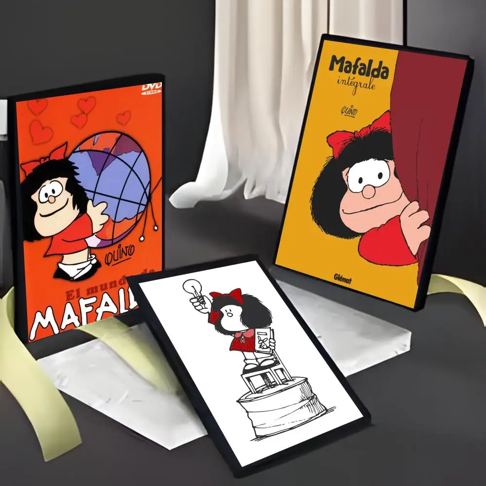 Anime Political M-Mafalda Poster American Film Mural Home Childrens Room Wall Decor Print